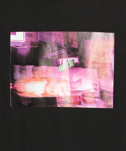 niko and...（ニコアンド）の「アーティストコラボロンＴ（Tシャツ/カットソー・メンズ・オフホワイト/オレンジ/チャコール・MEDIUM/LARGE）」の5枚目の写真