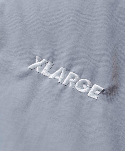 【希少XLサイズ】エクストララージ☆刺繡ロゴ リバーシブル ダウンジャケット 希少XLサイズ】エクストララージ☆刺繡ロゴ リバーシブル ダウン