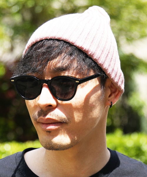 jiggys shop（ジギーズショップ）の「コットンリブニットワッチキャップ（ニットキャップ/ビーニー・メンズ・ブルー/ネイビー/ホワイト/ピンク/ブラック/マスタード/レッド・FREE）」の6枚目の写真