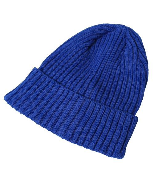 jiggys shop（ジギーズショップ）の「コットンリブニットワッチキャップ（ニットキャップ/ビーニー・メンズ・ブルー/ネイビー/ホワイト/ピンク/ブラック/マスタード/レッド・FREE）」の11枚目の写真