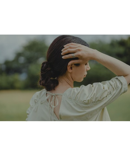mou(モウ)の「【Na.moda】Triple wave ring(リング・レディース・シルバー/ゴールド/シルバー系その他・FREE)」の15枚目の写真