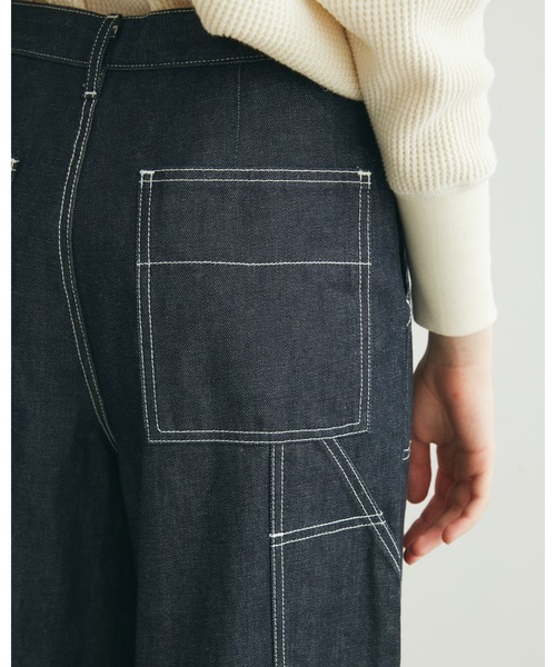 Traditional Weatherwear（トラディショナルウェザーウェア）の「【UNION WEAR】PAINTER PANTS（デニムパンツ・レディース・ネイビー・XS/S）」の12枚目の写真