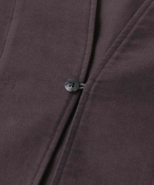 MANUAL ALPHABET(マニュアル アルファベット)の「MANUAL ALPHABET PREMIUM SUEDE CARDIGAN(ブルゾン・メンズ・チャコールグレー/ベージュ・2/3)」の9枚目の写真