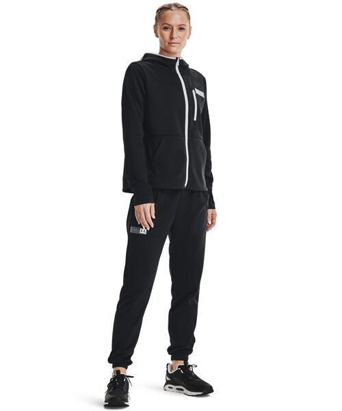 UNDER ARMOUR(アンダーアーマー)の「UAアーマー ミックスメディア フルジップ(トレーニング/レディース)(スウェット・レディース・ネイビー/ブラック・S/XL/M/L)」の2枚目の写真