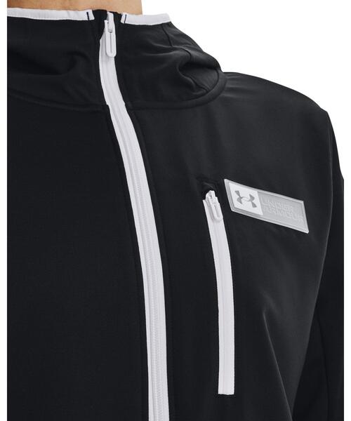 UNDER ARMOUR(アンダーアーマー)の「UAアーマー ミックスメディア フルジップ(トレーニング/レディース)(スウェット・レディース・ネイビー/ブラック・S/XL/M/L)」の7枚目の写真
