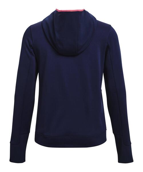 UNDER ARMOUR(アンダーアーマー)の「UAアーマー ミックスメディア フルジップ(トレーニング/レディース)(スウェット・レディース・ネイビー/ブラック・S/XL/M/L)」の11枚目の写真