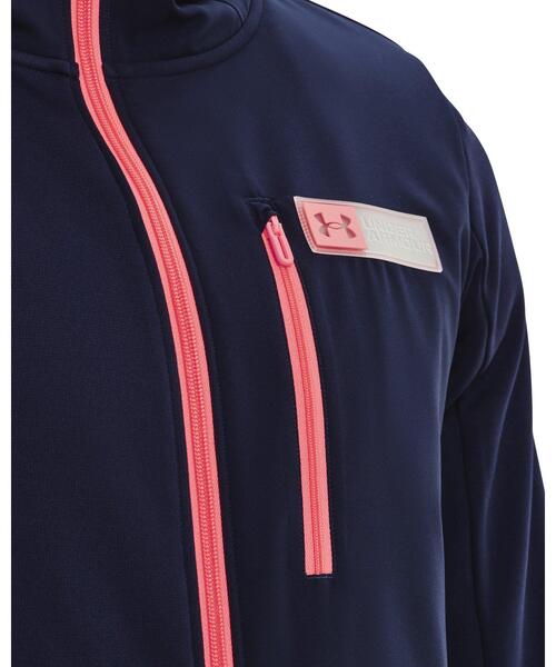 UNDER ARMOUR(アンダーアーマー)の「UAアーマー ミックスメディア フルジップ(トレーニング/レディース)(スウェット・レディース・ネイビー/ブラック・S/XL/M/L)」の12枚目の写真