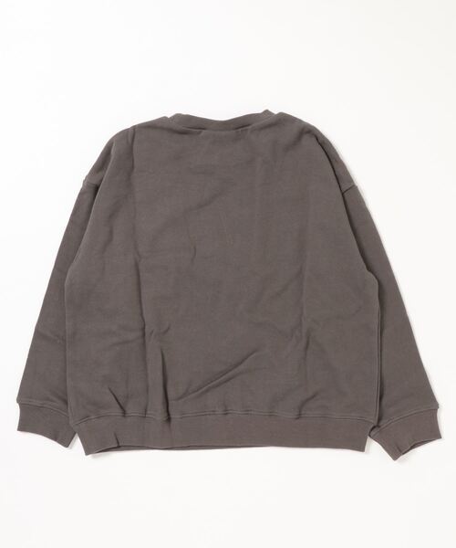 JUNK STORE（ジャンクストアー）の「■ゆったりシルエット無地スウェット（スウェット・キッズ・レモンイエロー/キナリ/チャコール/オリーブ・150/130/140）」の5枚目の写真