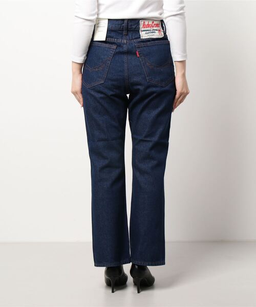 RODEO CROWNS WIDE BOWL(ロデオクラウンズワイドボウル)の「フレアボーイズデニム(デニムパンツ・レディース・ワンウォッシュ・MEDIUM/SMALL/X-SMALL)」の3枚目の写真