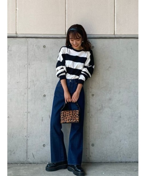 RODEO CROWNS WIDE BOWL(ロデオクラウンズワイドボウル)の「フレアボーイズデニム(デニムパンツ・レディース・ワンウォッシュ・MEDIUM/SMALL/X-SMALL)」の11枚目の写真