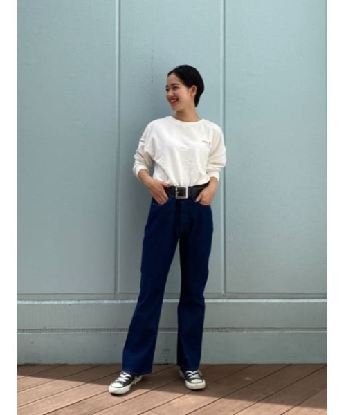 RODEO CROWNS WIDE BOWL(ロデオクラウンズワイドボウル)の「フレアボーイズデニム(デニムパンツ・レディース・ワンウォッシュ・MEDIUM/SMALL/X-SMALL)」の6枚目の写真