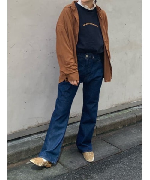 RODEO CROWNS WIDE BOWL(ロデオクラウンズワイドボウル)の「フレアボーイズデニム(デニムパンツ・レディース・ワンウォッシュ・MEDIUM/SMALL/X-SMALL)」の20枚目の写真