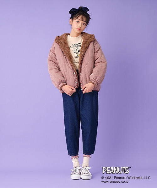 Lindsay（リンジィ）の「イージーテーパードパンツ（その他パンツ・キッズ・ネイビー/ブラウン/ライトベージュ・M/L/S）」の19枚目の写真