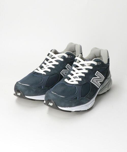 NEW BALANCE（ニューバランス）の「＜New Balance（ニューバランス）＞ M990 V3 USA/スニーカー □□（スニーカー・メンズ・ブラック/ネイビー/ライトグレー・29cm/28cm/25cm/27.5cm/28.5cm/25.5cm/26.5cm/26cm/27cm）」の4枚目の写真