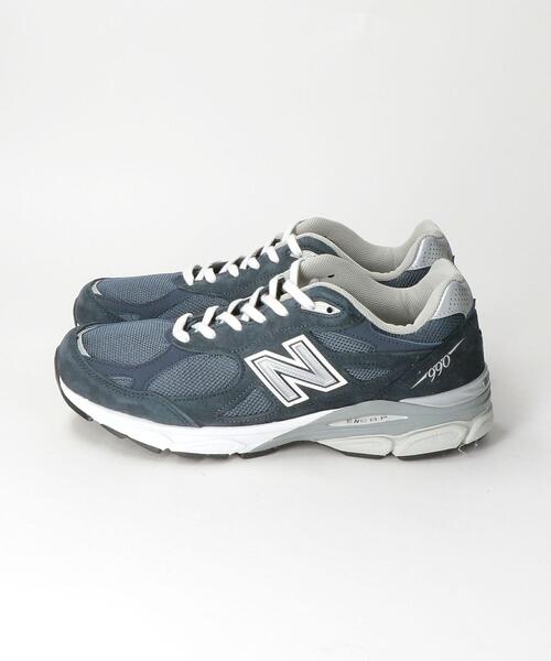 NEW BALANCE（ニューバランス）の「＜New Balance（ニューバランス）＞ M990 V3 USA/スニーカー □□（スニーカー・メンズ・ブラック/ネイビー/ライトグレー・29cm/28cm/25cm/27.5cm/28.5cm/25.5cm/26.5cm/26cm/27cm）」の5枚目の写真