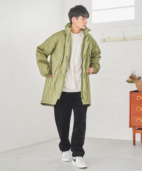 coen（コーエン）の「CVCカラークルーネックスウェット（スウェット・メンズ・ライトグレー/ライトブルー/ブラック/ナチュラル/ケリー/ライラック・SMALL/MEDIUM/LARGE/X-LARGE）」の21枚目の写真