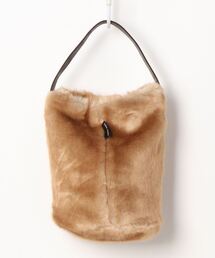qualite | 【HELEN MOORE】ファーバスケットバッグ(トートバッグ)