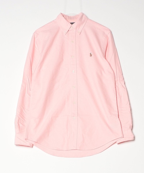 POLO RALPH LAUREN(ポロ ラルフ ローレン)の「アイコニック オックスフォード シャツ(シャツ/ブラウス・メンズ・ピンク・L/XL/M/XXL/S/XS)」の6枚目の写真