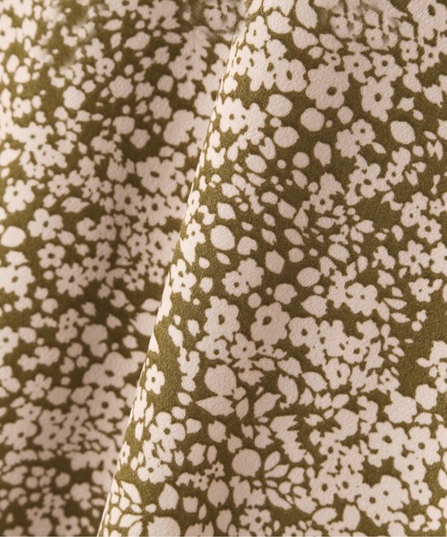 N.（N. Natural Beauty Basic）（エヌエヌナチュラルビューティーベーシック）の「◆コードパイピングプリントワンピース（ワンピース・レディース・ブラウン/カーキ/ブラック・MEDIUM）」の22枚目の写真