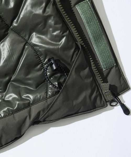 WILD THINGS(ワイルドシングス)の「WILD THINGS / ワイルドシングス CB DENALI JACKET 中綿ジャケット(ダウンジャケット/コート・メンズ・ブラック/グレー/オリーブドラブ・S/L/XL/M)」の17枚目の写真