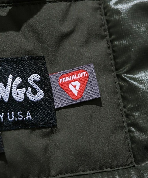 WILD THINGS(ワイルドシングス)の「WILD THINGS / ワイルドシングス CB DENALI JACKET 中綿ジャケット(ダウンジャケット/コート・メンズ・ブラック/グレー/オリーブドラブ・S/L/XL/M)」の4枚目の写真