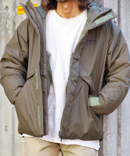 WILD THINGS(ワイルドシングス)の「WILD THINGS / ワイルドシングス CB DENALI JACKET 中綿ジャケット(ダウンジャケット/コート・メンズ・ブラック/グレー/オリーブドラブ・S/L/XL/M)」の13枚目の写真