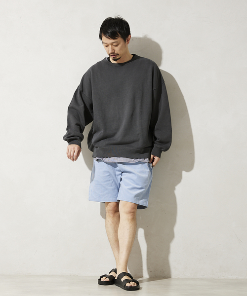 JOURNAL STANDARD relume（ジャーナルスタンダード　レリューム）の「【WEB限定】CALIFORNIA UPCYCLE クルーネックスウェット 2（スウェット・メンズ・ブラック/ネイビー/グレー/レンガ・MEDIUM/LARGE）」の10枚目の写真