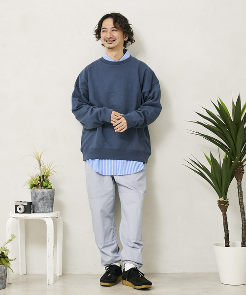 JOURNAL STANDARD relume（ジャーナルスタンダード　レリューム）の「【WEB限定】CALIFORNIA UPCYCLE クルーネックスウェット 2（スウェット・メンズ・ブラック/ネイビー/グレー/レンガ・MEDIUM/LARGE）」の18枚目の写真