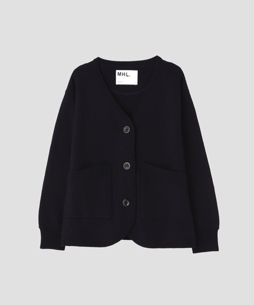 MHL.（エムエイチエル）の「FELTED ROUGH WOOL（カーディガン/ボレロ
