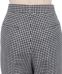 ドゥロワー チェックパンツ 神崎恵さん着用モデル Drawer ドゥロワー 18AW完売 イエロー