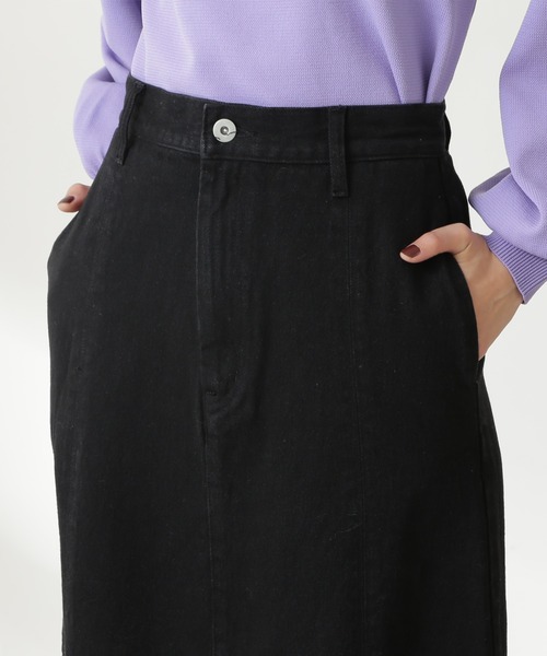 N.（N. Natural Beauty Basic）（エヌエヌナチュラルビューティーベーシック）の「【S Size Line】◆マーメイドデニムスカート（デニムスカート・レディース・ブラック/ワンウォッシュ・SMALL/MEDIUM）」の11枚目の写真