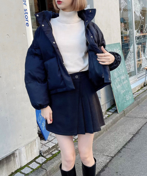 Voyage titty&Co.PETIT（ボヤージュティティアンドコープチ）の「【Voyage titty&Co. PETIT】ボリュームショートダウンコート（ダウンジャケット/コート・レディース・ホワイト/ブルー/ブラック・FREE）」の19枚目の写真