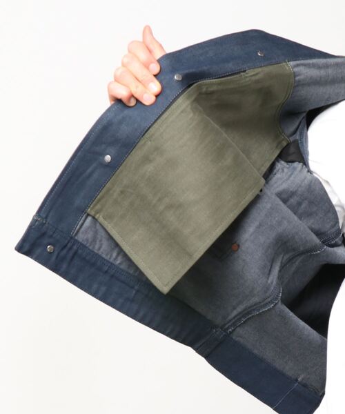 G-STAR(ジースター)の「UTILITY FLAP POCKET JACKET PM/デニムジャケット(デニムジャケット・メンズ・ダークインディゴブルー・SMALL/MEDIUM/LARGE/X-SMALL)」の10枚目の写真
