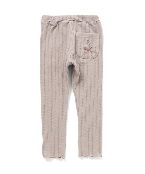 Seraph(セラフ)の「/リブスパッツ 10分丈(レギンス/スパッツ・キッズ・ベージュ/オフホワイト/ラベンダー/ベビーピンク/サックスブルー・110/130/140/70/80/90/95/100/120)」の14枚目の写真