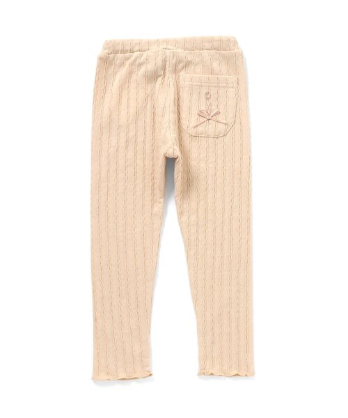 Seraph(セラフ)の「/リブスパッツ 10分丈(レギンス/スパッツ・キッズ・ベージュ/オフホワイト/ラベンダー/ベビーピンク/サックスブルー・110/130/140/70/80/90/95/100/120)」の10枚目の写真