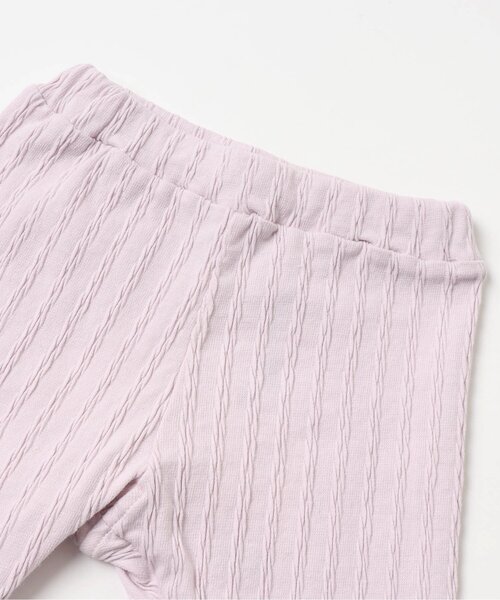 Seraph(セラフ)の「/リブスパッツ 10分丈(レギンス/スパッツ・キッズ・ベージュ/オフホワイト/ラベンダー/ベビーピンク/サックスブルー・110/130/140/70/80/90/95/100/120)」の8枚目の写真