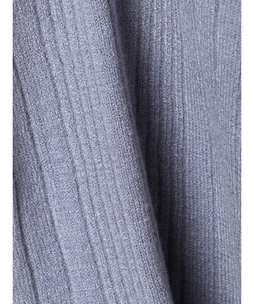 Maison de FLEUR（メゾンドフルール）の「Elsa/ニットアンサンブル（ニット/セーター・レディース・グレイッシュブルー・FREE）」の10枚目の写真