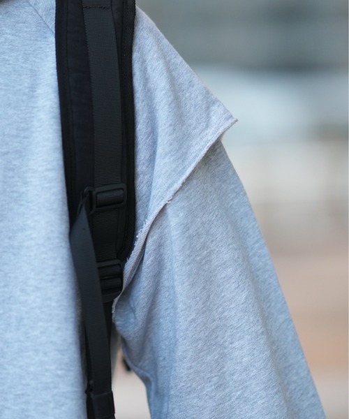 LANVIN en Bleu（ランバンオンブルー）の「WEARISTA とっしープロデュース “DOOPZ×LANVIN en Bleu”コラボパーカー（パーカー・メンズ・ブラック/グレー・46/48/50）」の8枚目の写真