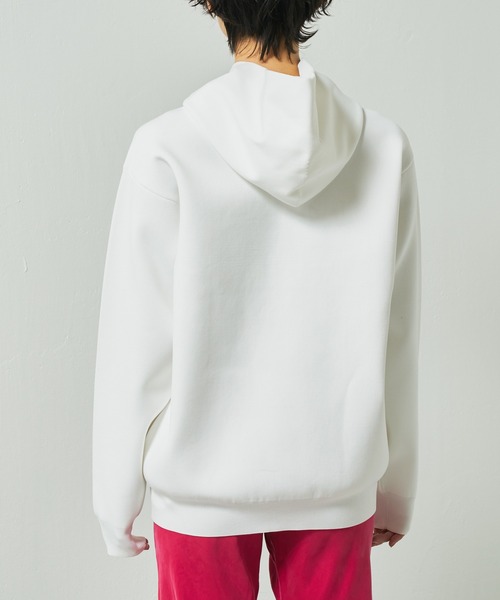 Lui's（ルイス）の「接結ニットパーカー（パーカー・レディース・オフホワイト/グリーン/ブラック・FREE）」の9枚目の写真