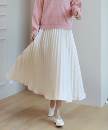 by muni:r | ビスチェプリーツロングワンピース(ワンピース)