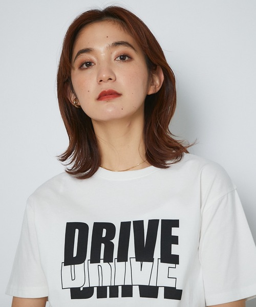 RIVE DROITE（リヴドロワ）の「GOOD ROCK SPEED/DRIVE Tシャツ（Tシャツ/カットソー・レディース・ブラック/ブルー・FREE）」の17枚目の写真