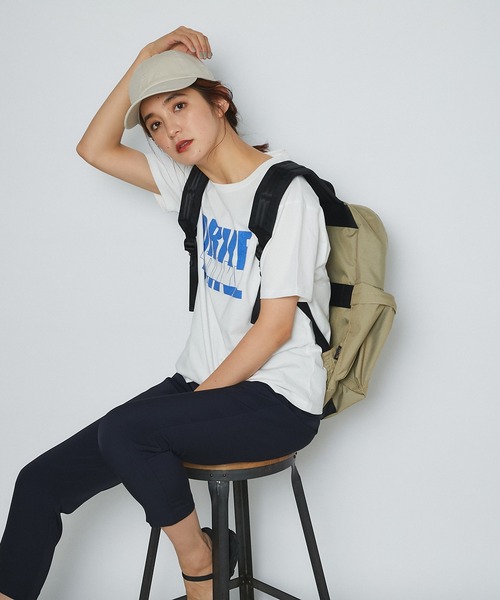 RIVE DROITE（リヴドロワ）の「GOOD ROCK SPEED/DRIVE Tシャツ（Tシャツ/カットソー・レディース・ブラック/ブルー・FREE）」の5枚目の写真