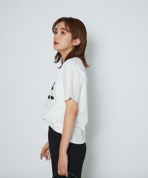 RIVE DROITE（リヴドロワ）の「GOOD ROCK SPEED/DRIVE Tシャツ（Tシャツ/カットソー・レディース・ブラック/ブルー・FREE）」の22枚目の写真