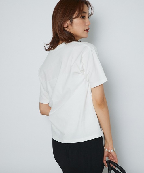 RIVE DROITE（リヴドロワ）の「GOOD ROCK SPEED/DRIVE Tシャツ（Tシャツ/カットソー・レディース・ブラック/ブルー・FREE）」の18枚目の写真