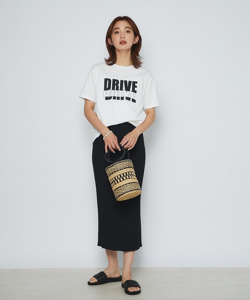RIVE DROITE（リヴドロワ）の「GOOD ROCK SPEED/DRIVE Tシャツ（Tシャツ/カットソー・レディース・ブラック/ブルー・FREE）」の21枚目の写真