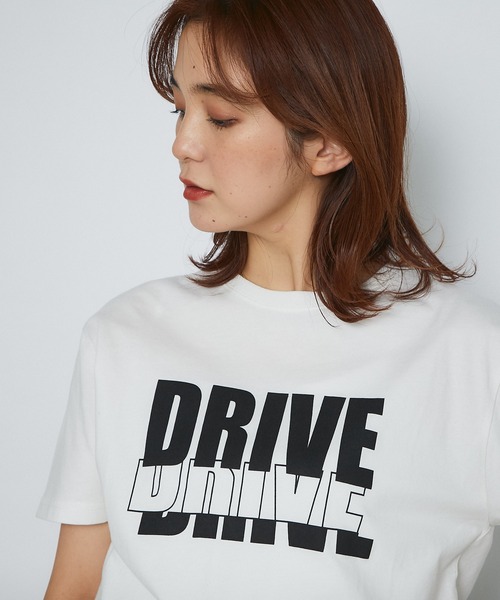 RIVE DROITE（リヴドロワ）の「GOOD ROCK SPEED/DRIVE Tシャツ（Tシャツ/カットソー・レディース・ブラック/ブルー・FREE）」の10枚目の写真