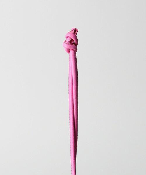 NOMADIS（ノマディス）の「＜NOMADIS＞LYS レザー ドローストバッグ（ハンドバッグ・レディース・ホワイト/ピンク・FREE）」の6枚目の写真