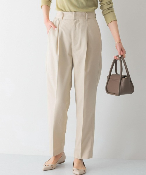 URBAN RESEARCH ROSSO WOMEN（アーバンリサーチ　ロッソ）の「センタープレスストレートカラーパンツ（その他パンツ・レディース・ベージュ/ピンク/グリーン・36/38）」の2枚目の写真