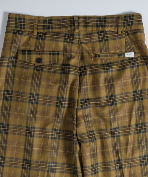 MUHET（ミュエータ）の「アソートストレートチェックパンツ（スラックス・レディース・ブラック/ベージュ/オレンジ/グリーン・SMALL/MEDIUM/X-LARGE）」の20枚目の写真