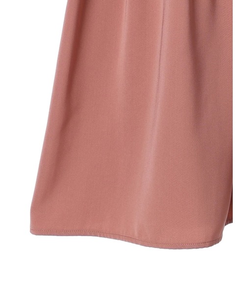 earth music&ecology（アースミュージックアンドエコロジー）の「リサイクルポリエステルブレンドとろみチュニック（その他トップス・レディース・オフホワイト/ライトカーキ/グレイッシュベージュ/テラコッタ・FREE）」の21枚目の写真